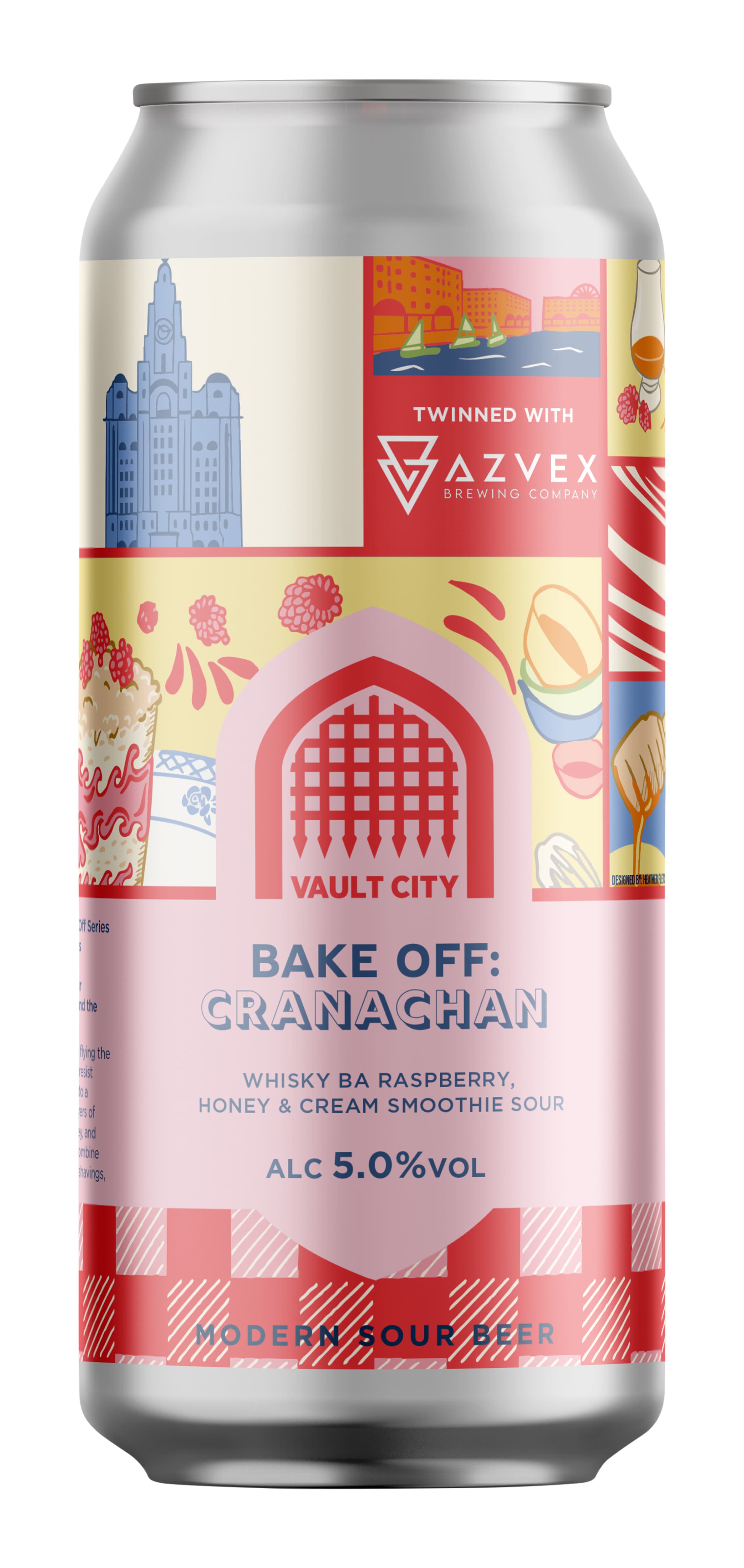 Vault City Bake Off: Cranachan Whisky BA Raspberry, Honey & Cream Smoothie Sour 44cl