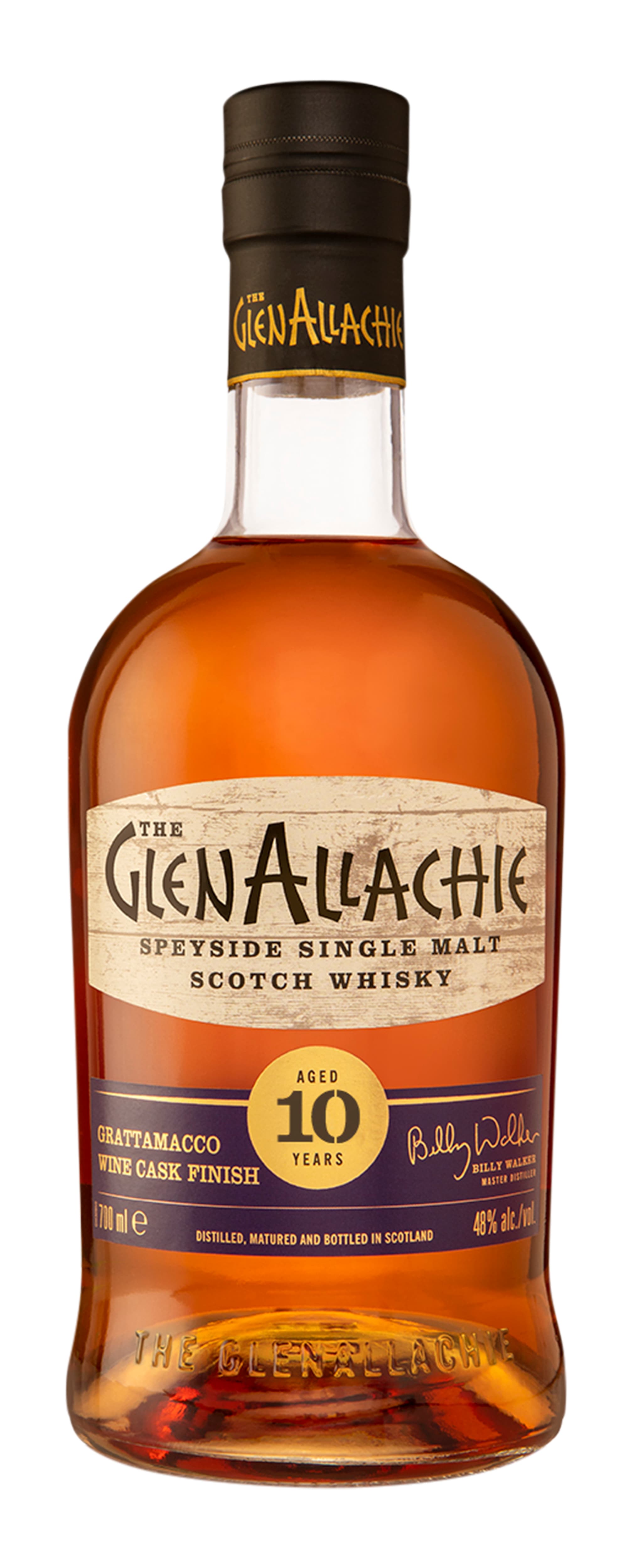 GlenAllachie Grattamacco 10YO Single Malt Whisky