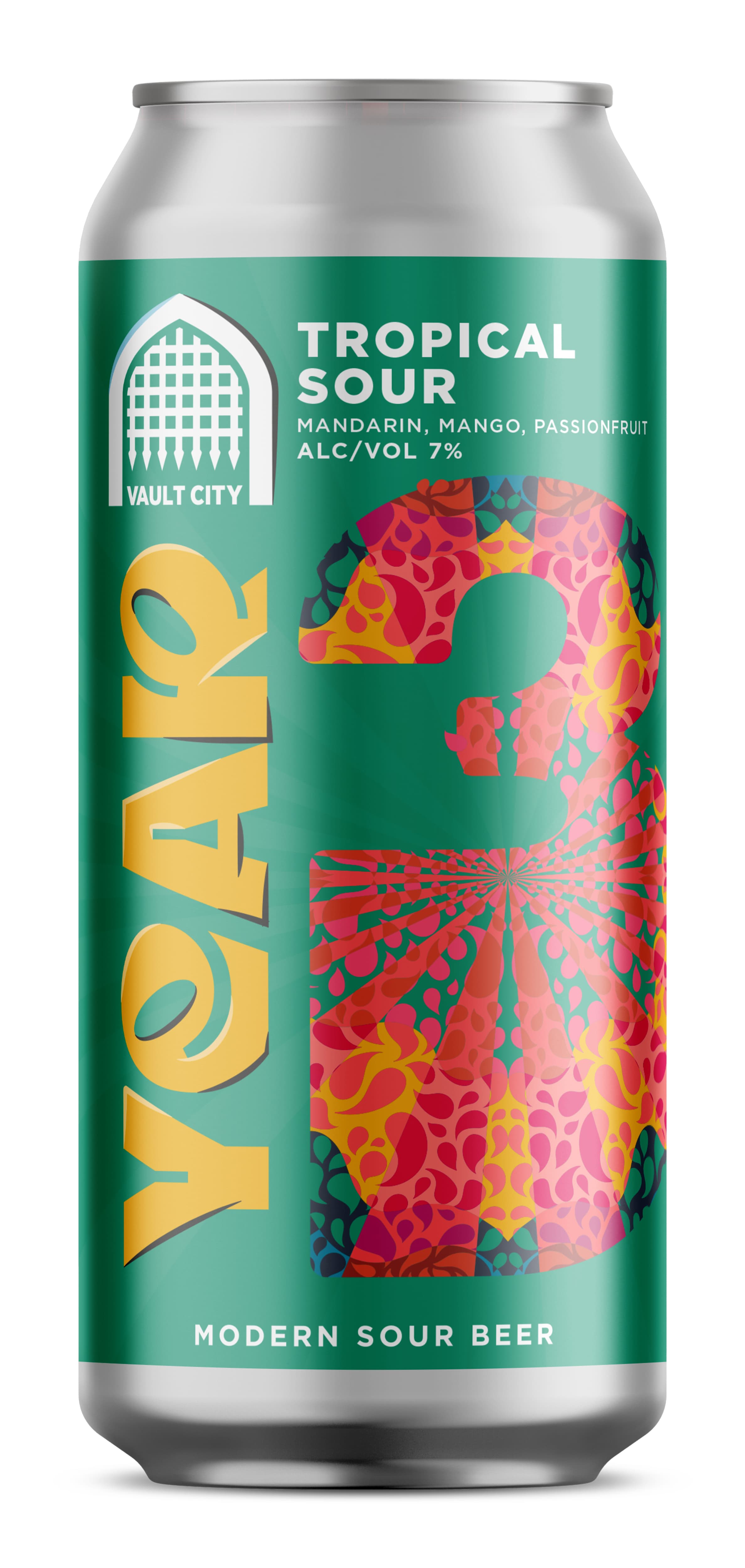 Vault City Year 3 Mandarin Mango & Passionfruit Tropical Sour 44cl