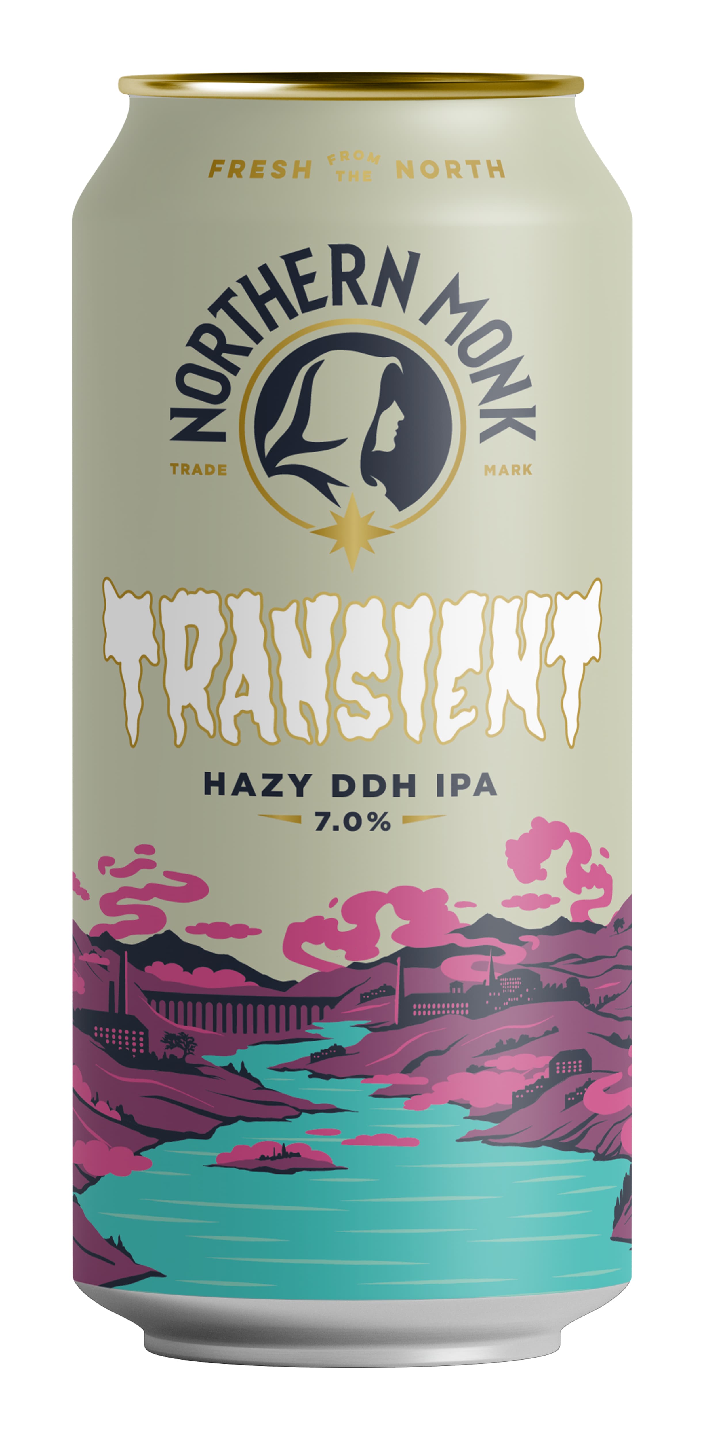Northern Monk Transient Hazy DDH IPA 44cl