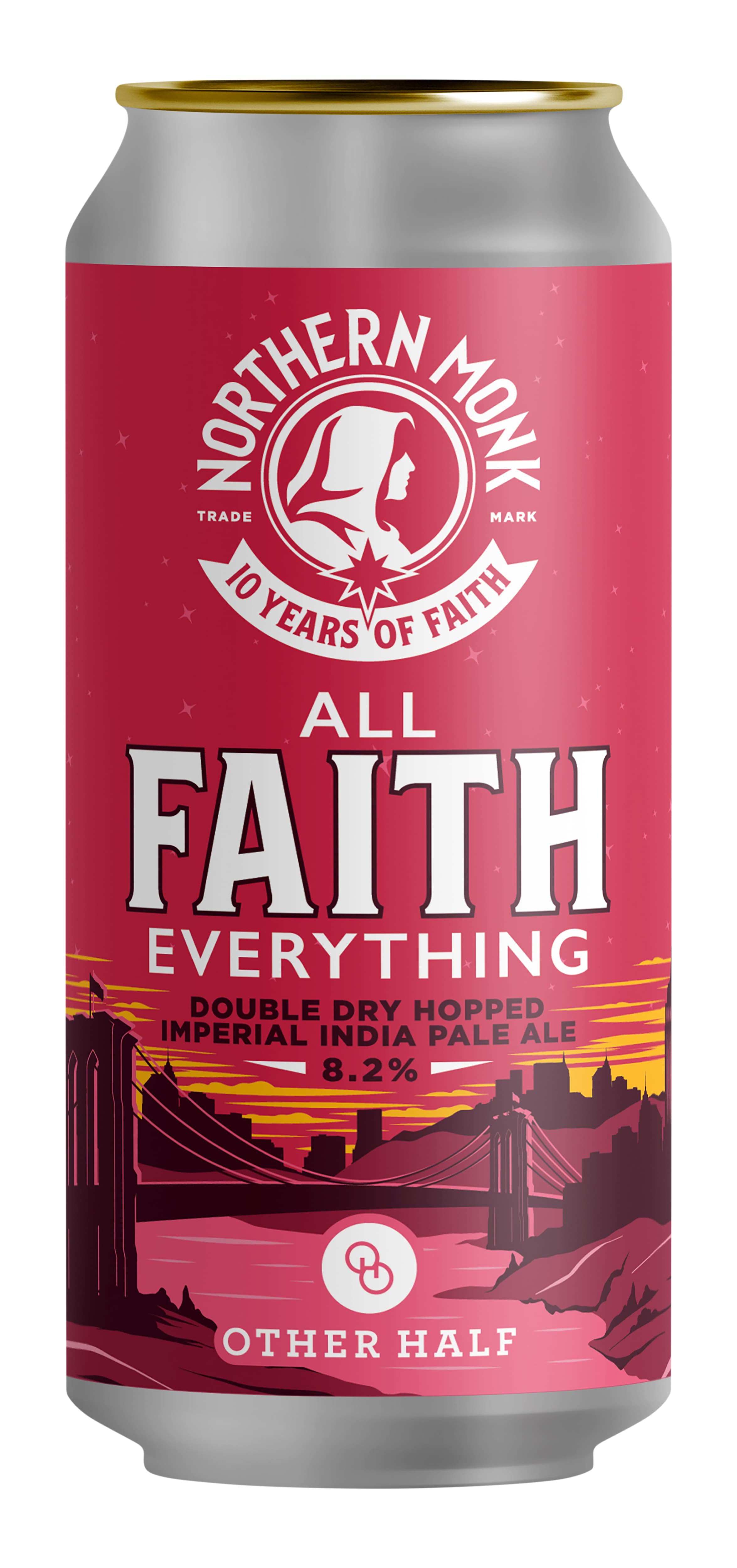 Northern Monk x Other Half All Faith Everything Double Dry Hopped Imperial India Pale Ale