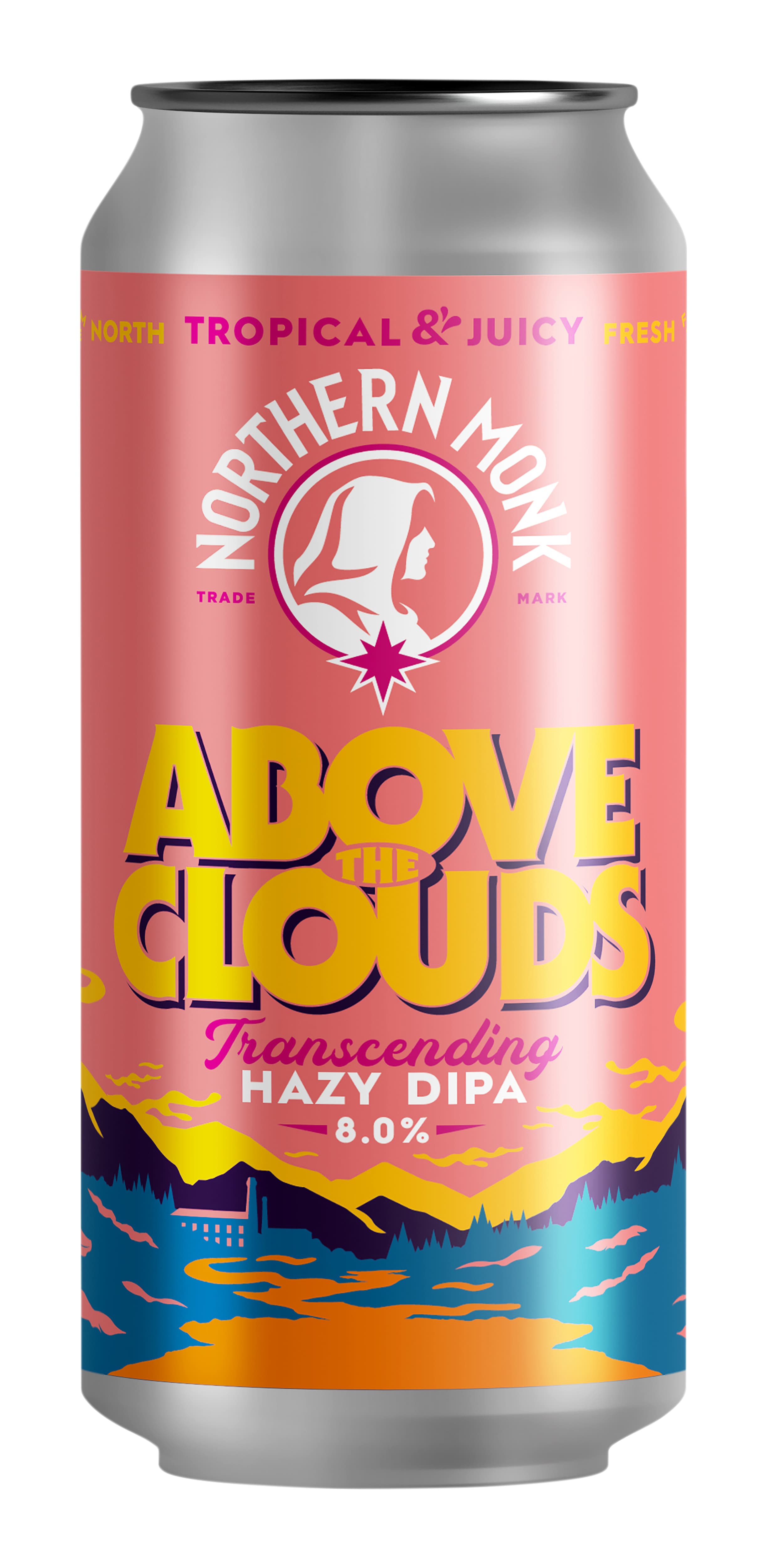 Northern Monk Above The Clouds Transcending Hazy DIPA 44cl