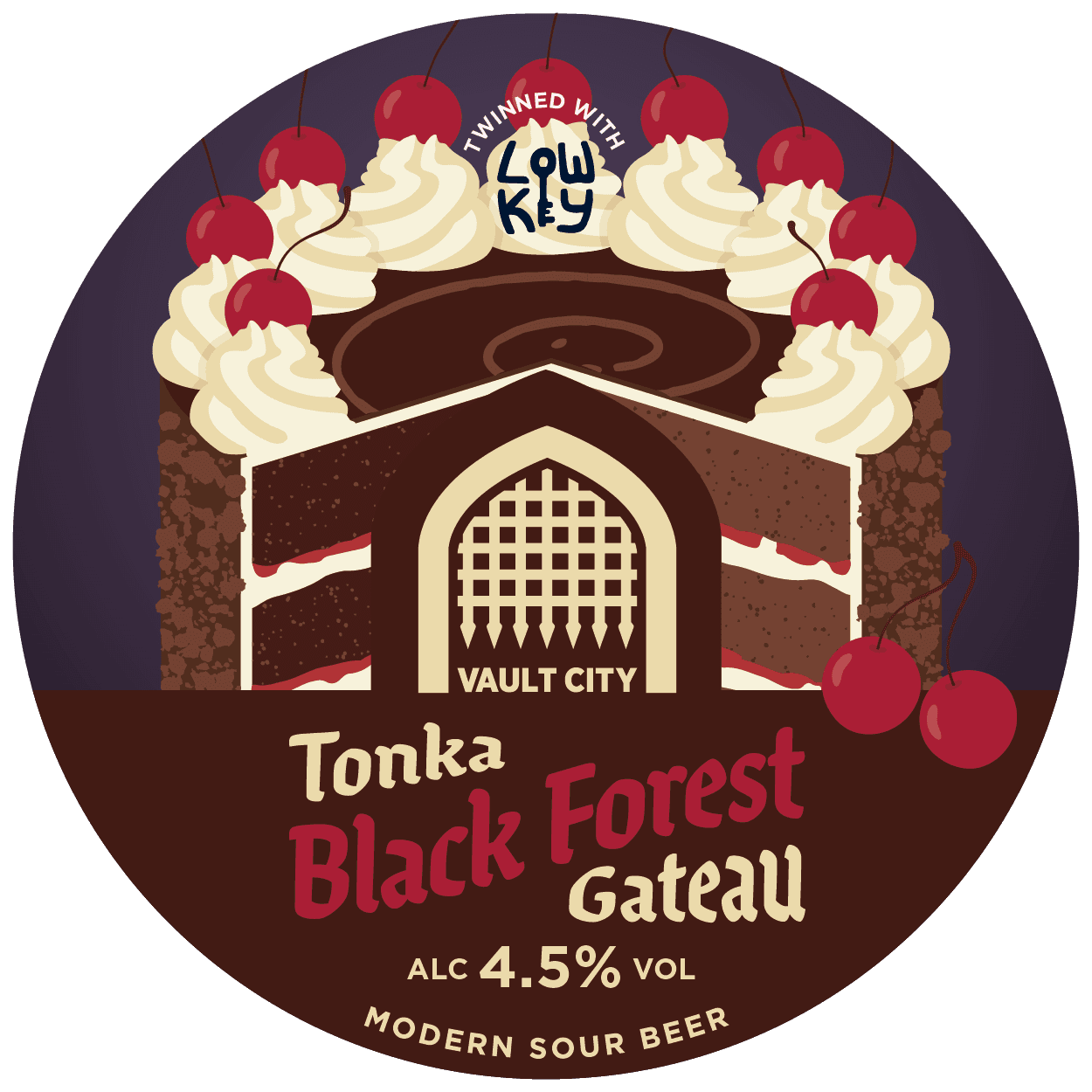 Vault City x Low Key Tonka Black Forest Gateau 30L KeyKeg