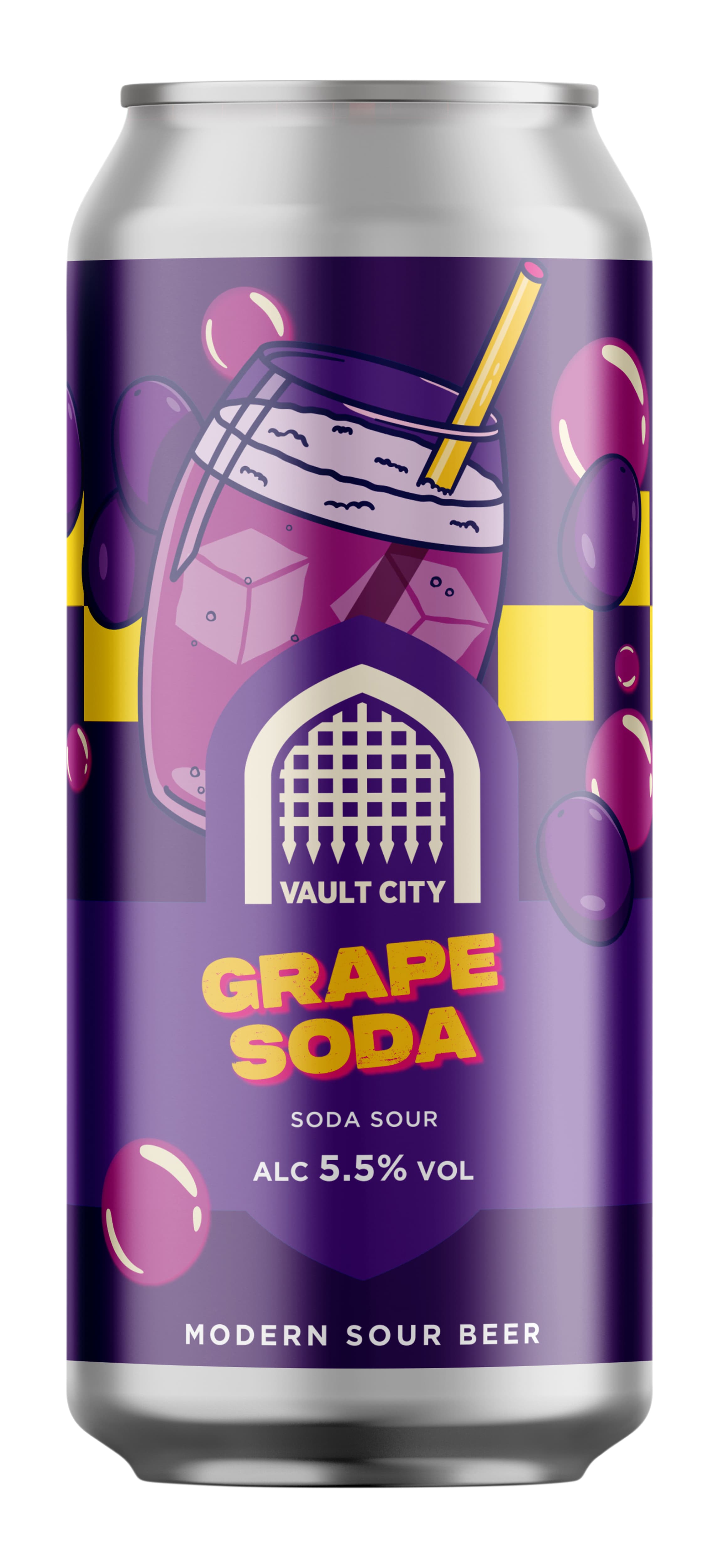 Vault City Grape Soda Sour 44cl