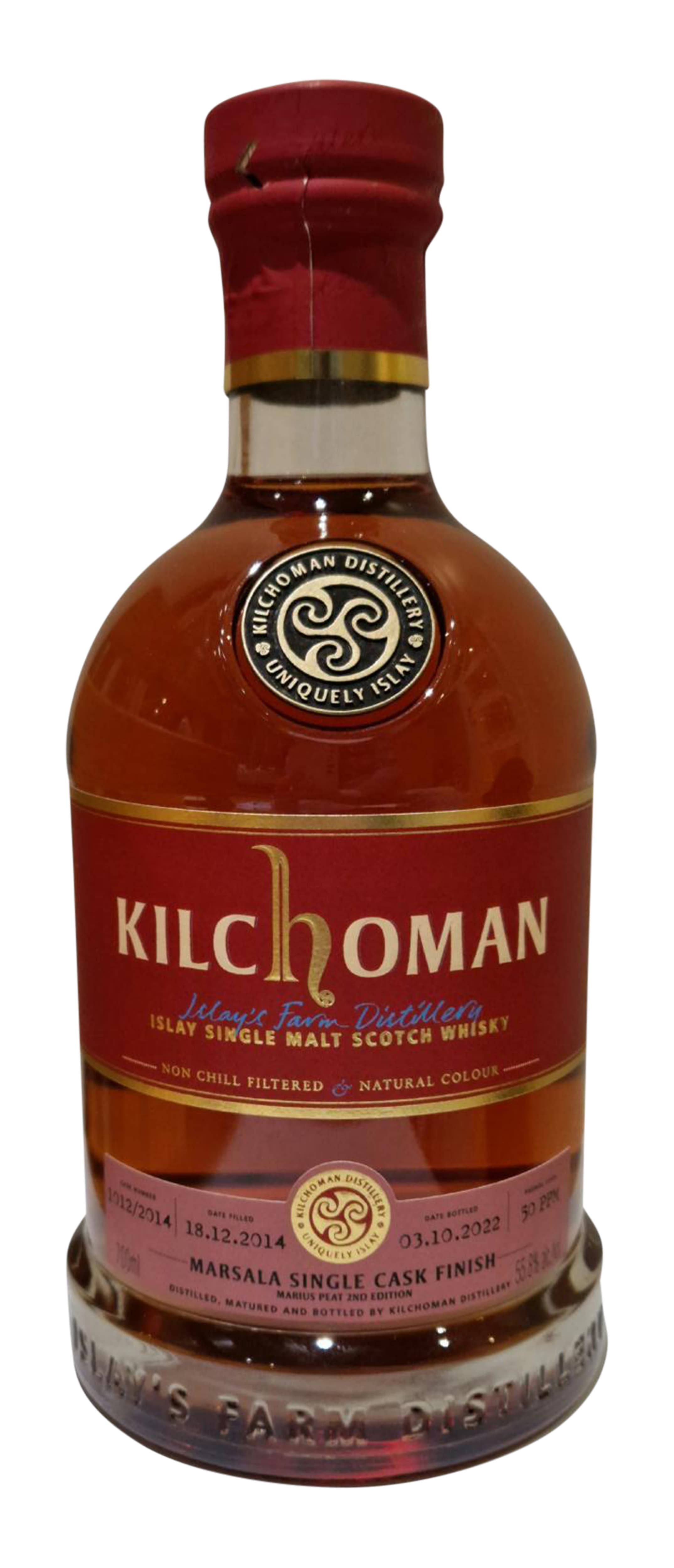 Kilchoman Marsala Finish Marius Peat 2nd Edition