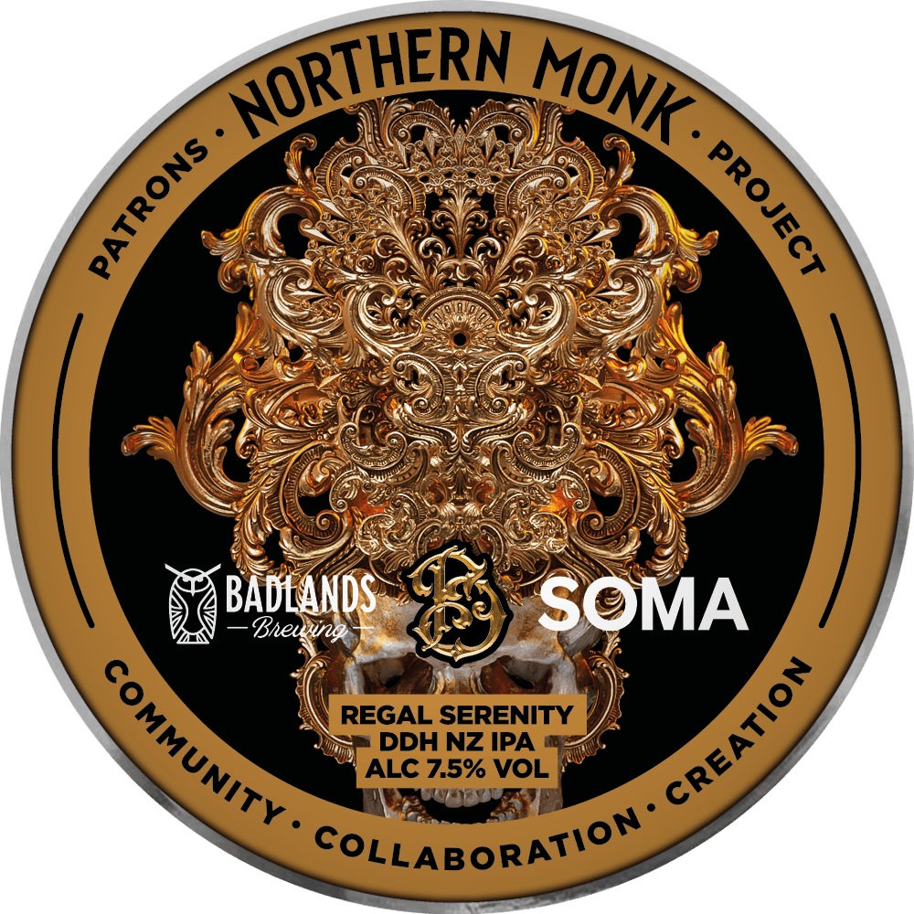 Northern Monk Patrons 42.06 Soma // Badlands // Regal Serenity DDH NZ IPA