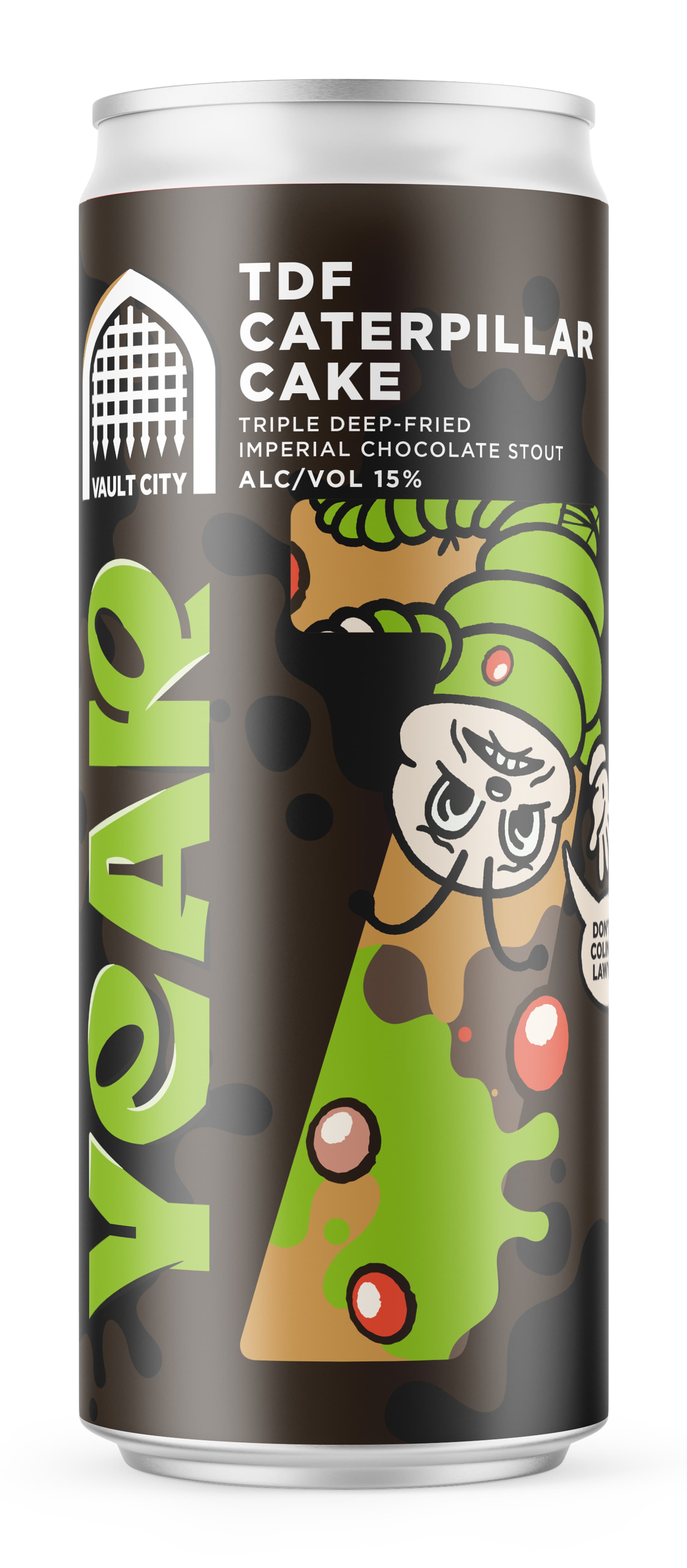 Vault City Year 7 Triple Deep-Fried Caterpillar Cake Imp Chocolate Stout 33cl