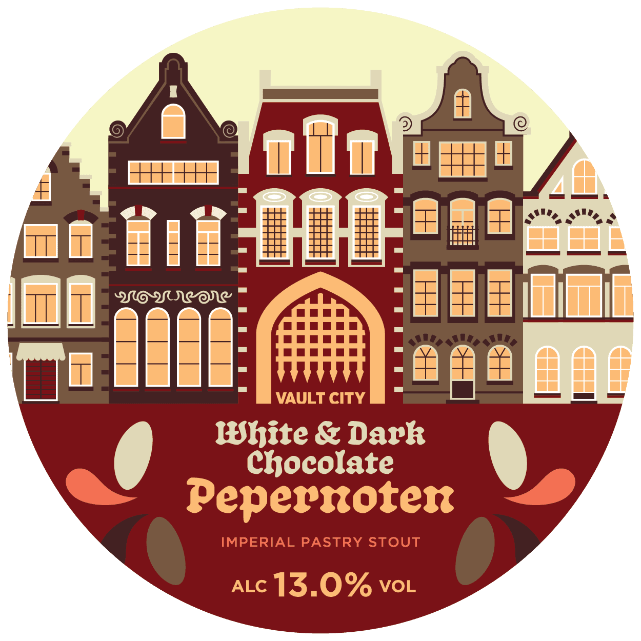 Vault City White & Dark Chocolate Pepernoten Imperial Pastry Stout 10L KeyKeg