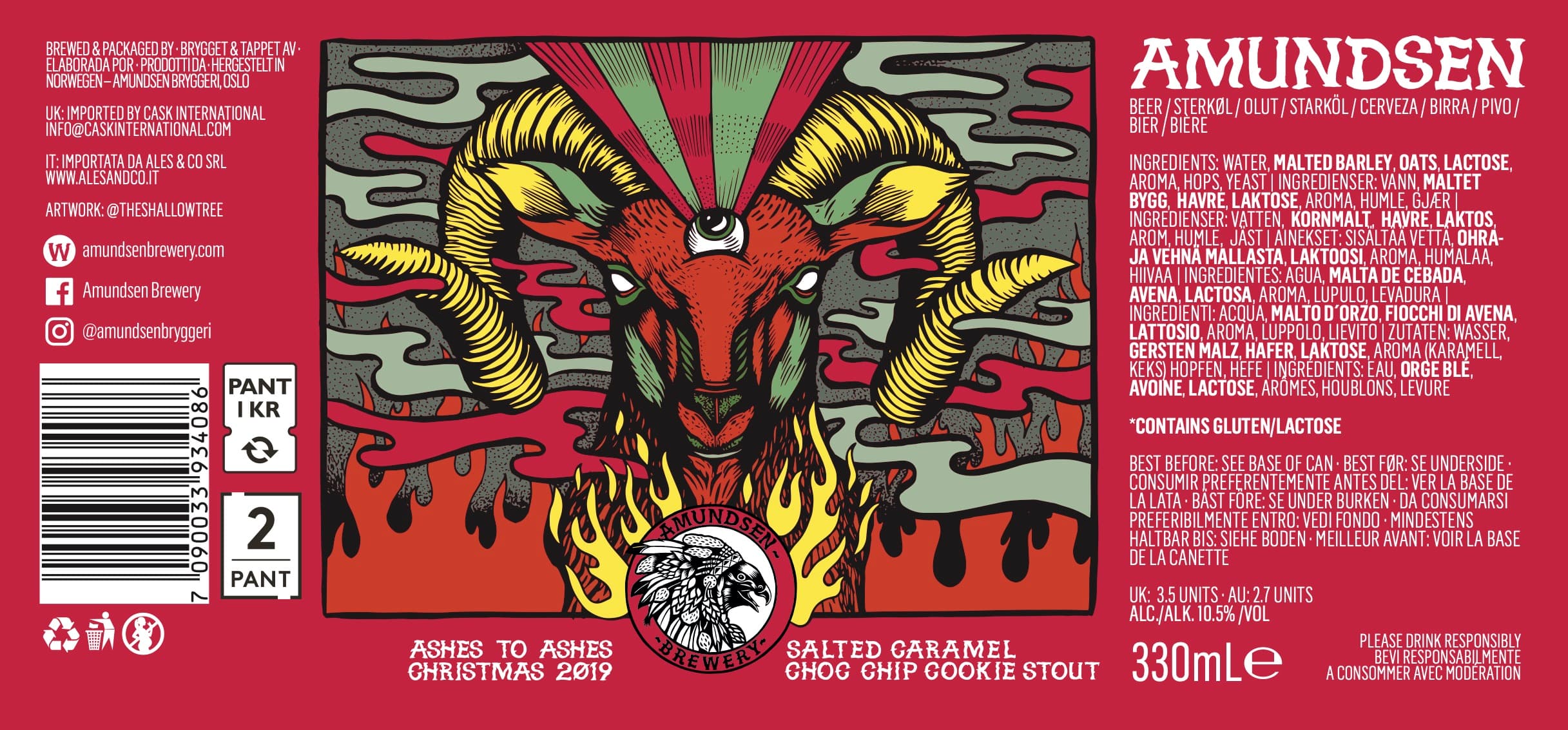 Amundsen Ashes to Ashes Imperial Stout