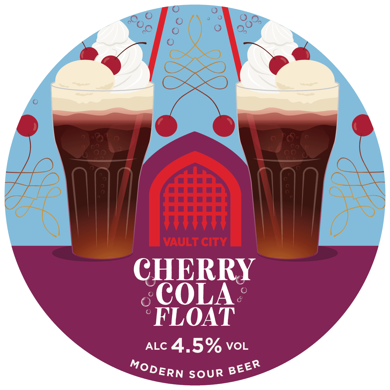 Vault City Cherry Cola Float 30 L KeyKeg