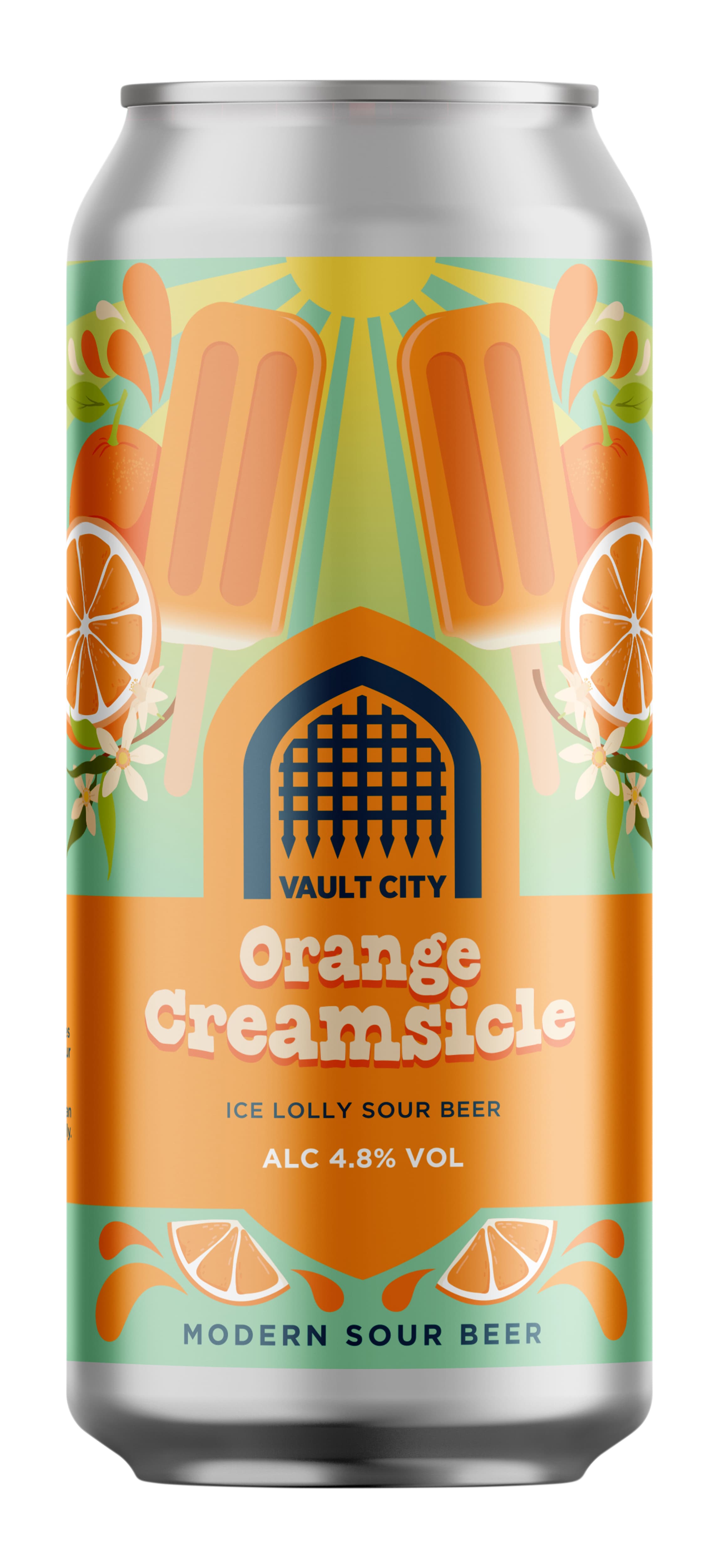 Vault City Orange Creamsicle Ice Lolly Sour Beer 44cl