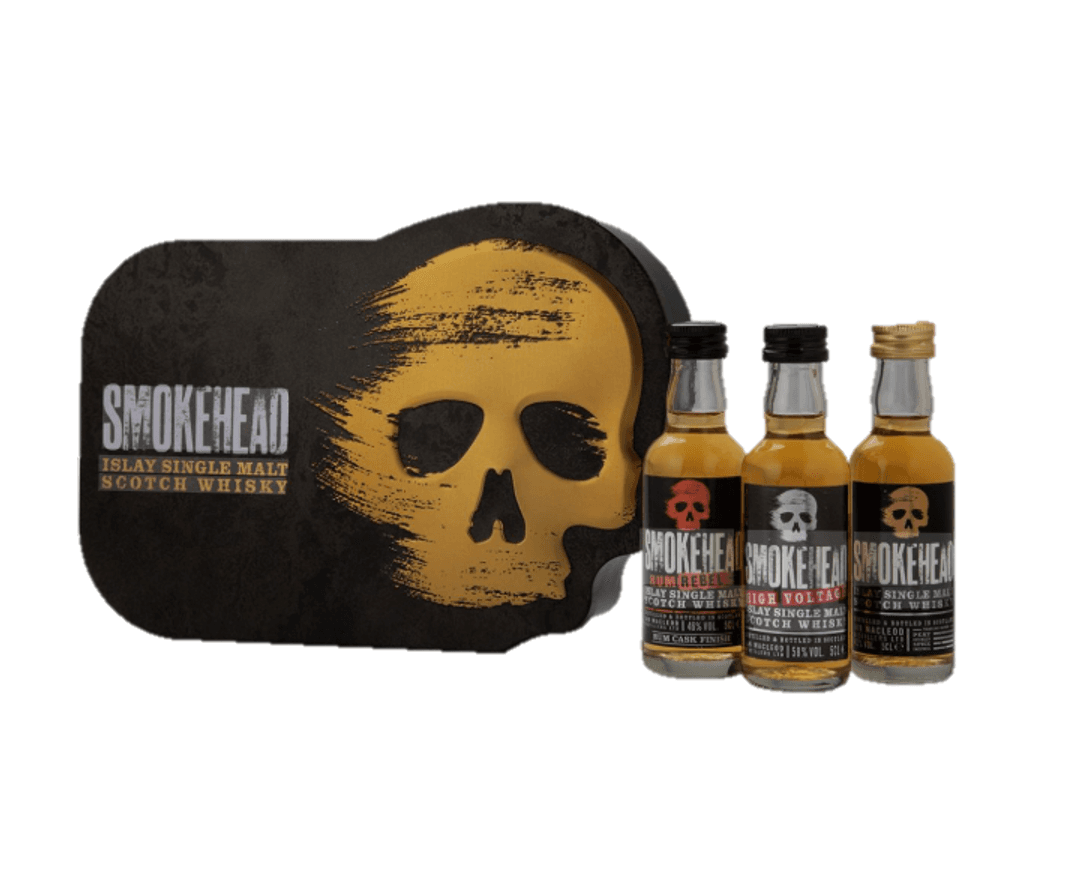 Smokehead Single Malt Whisky Giftpack 3x5cl