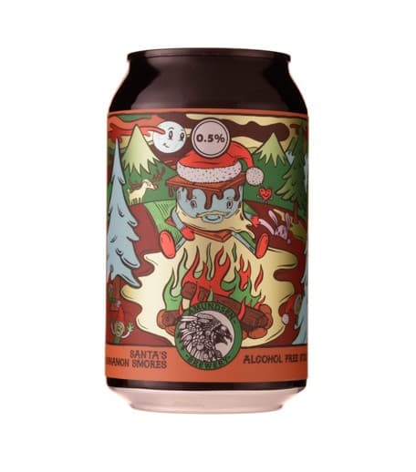 Amundsen Santa's Cinnamon Smores Alcohol Free Stout