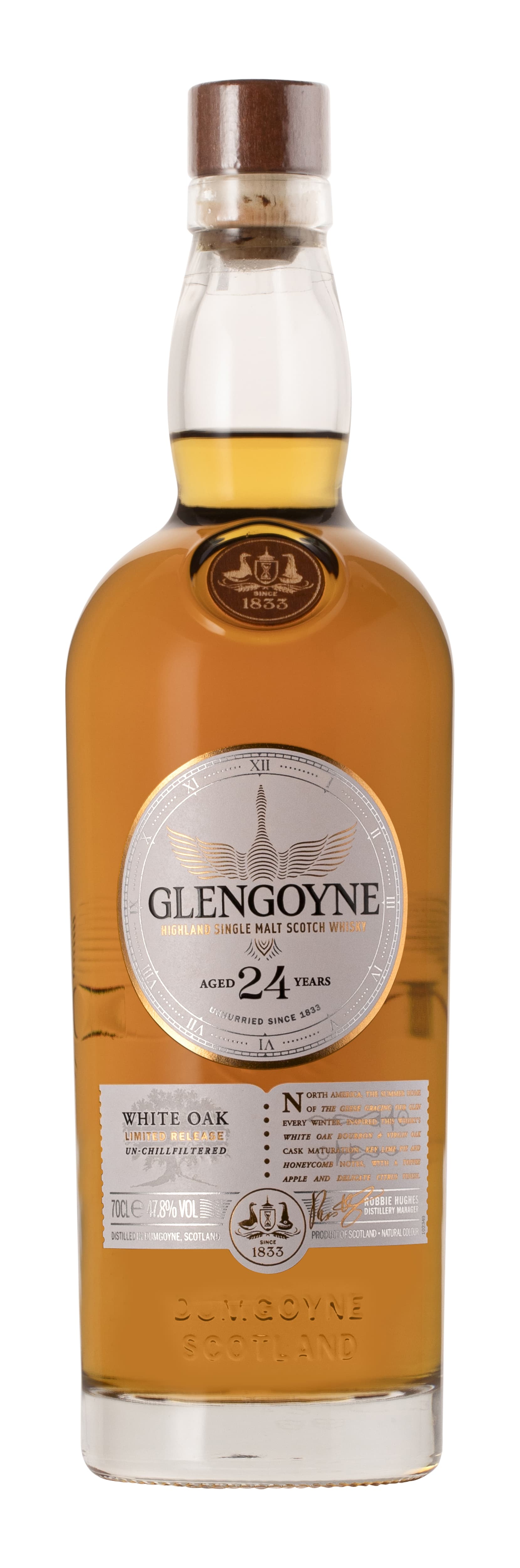 Glengoyne White Oak 24YO Single Malt Whisky 70cl