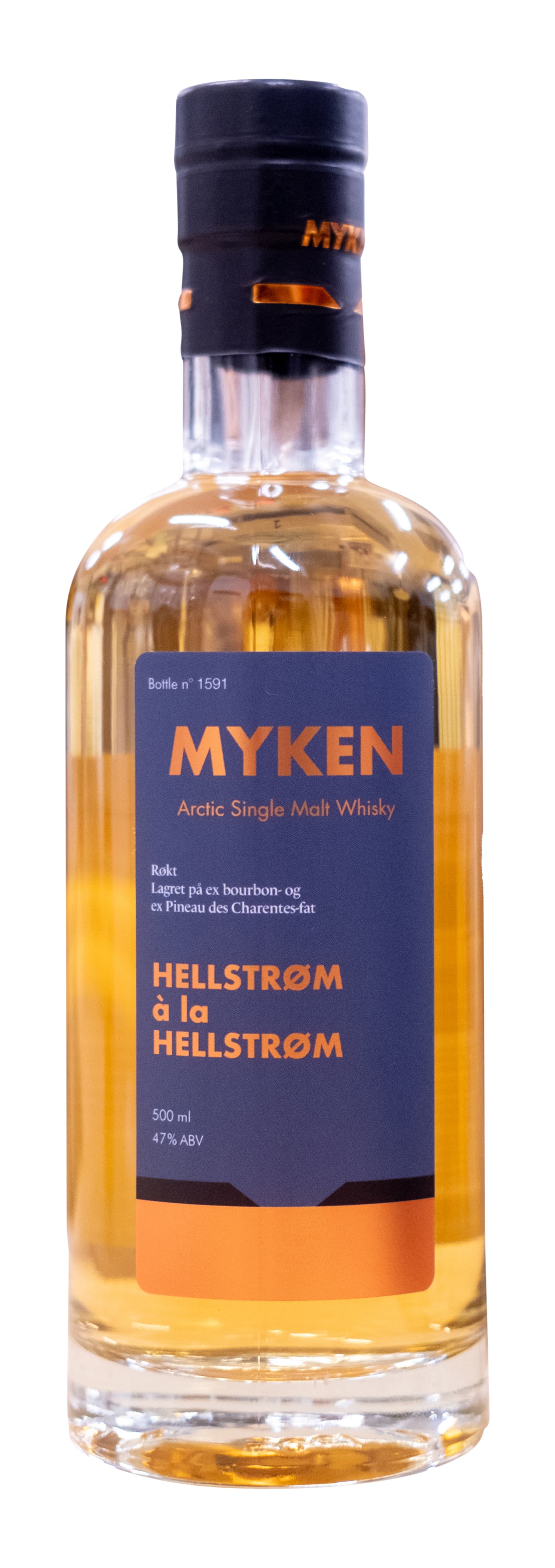 Myken Hellstrøm à la Hellstrøm Single Malt Whisky 50cl