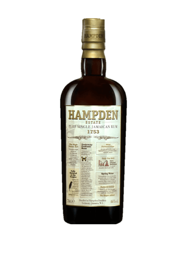 Hampden 1753 Pure Single Jamaican Rum