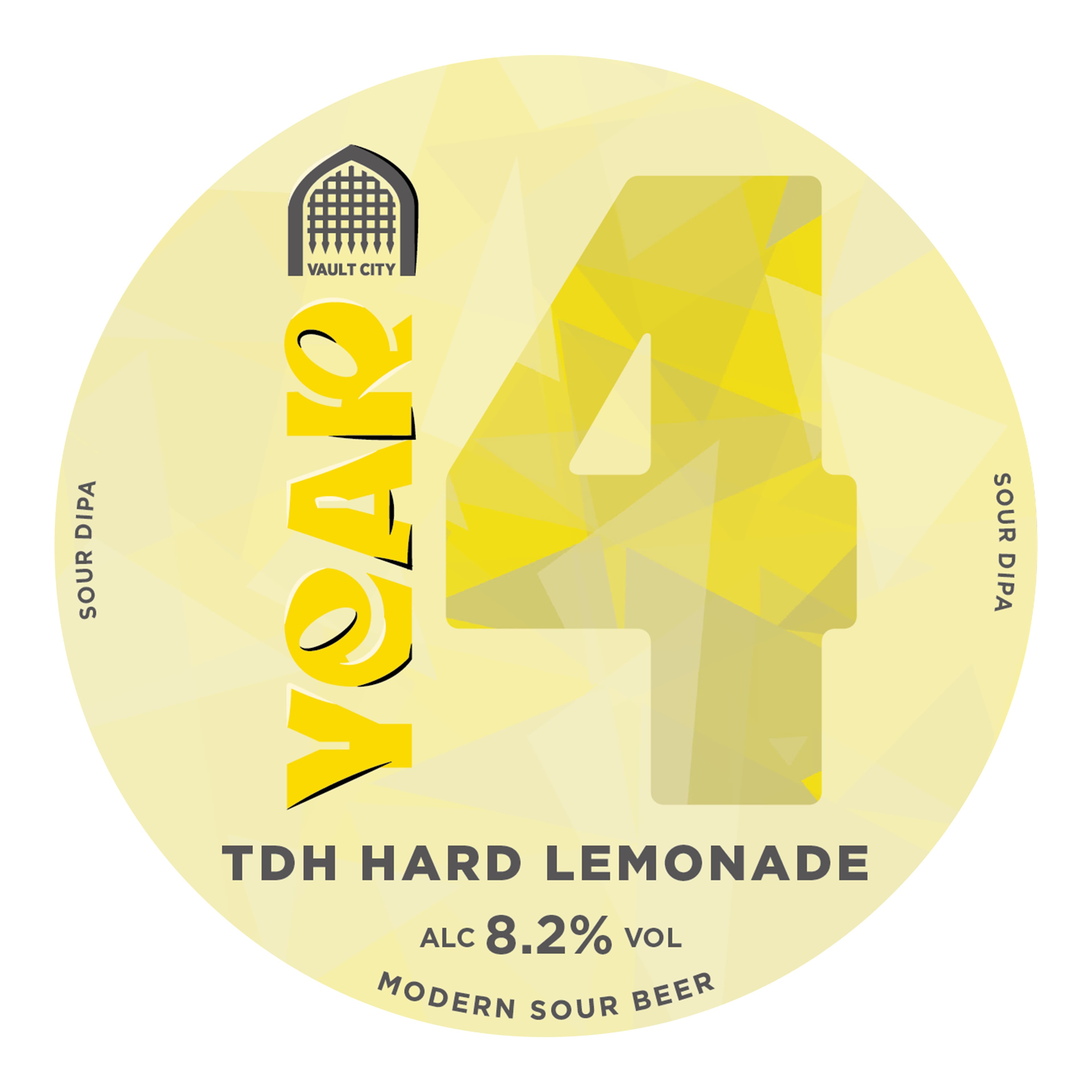 Vault City Year 4 TDH Hard Lemonade Sour DIPA 20L KeyKeg