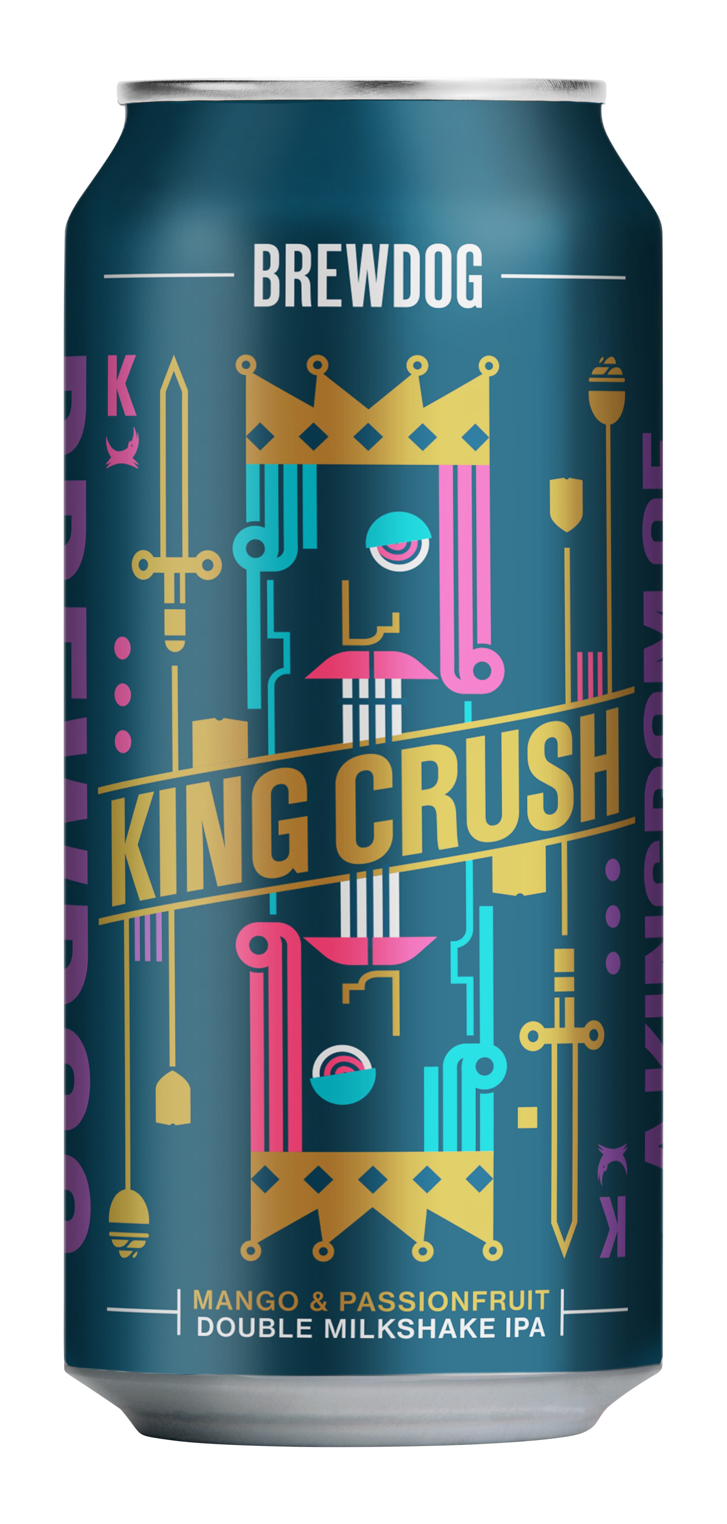 BrewDog King Crush Mango & Passionfruit Double Milkshake IPA
