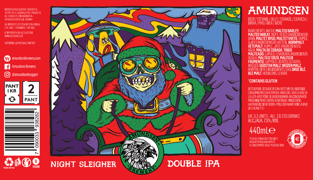 Amundsen Night Sleigher Double IPA 