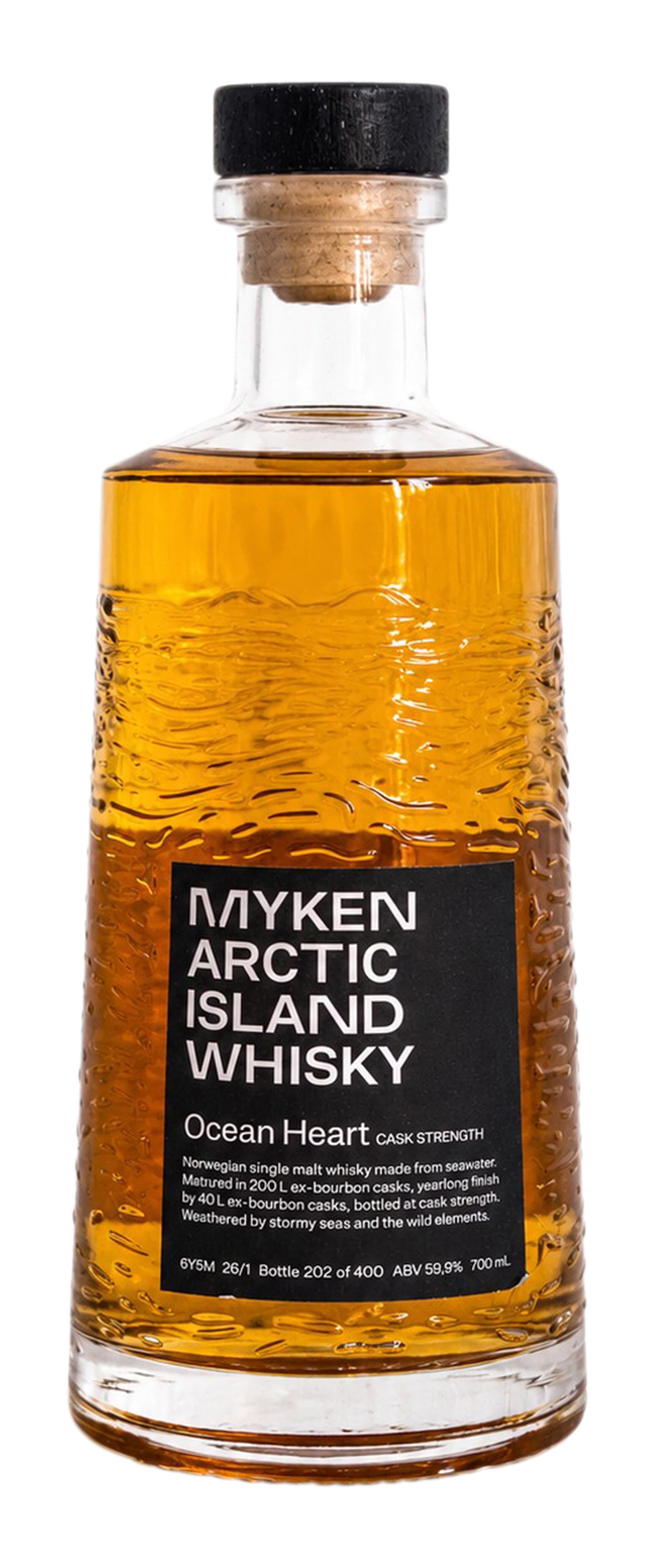 Myken Ocean Heart Cask Strength Single Malt Whisky 59,9% 70cl