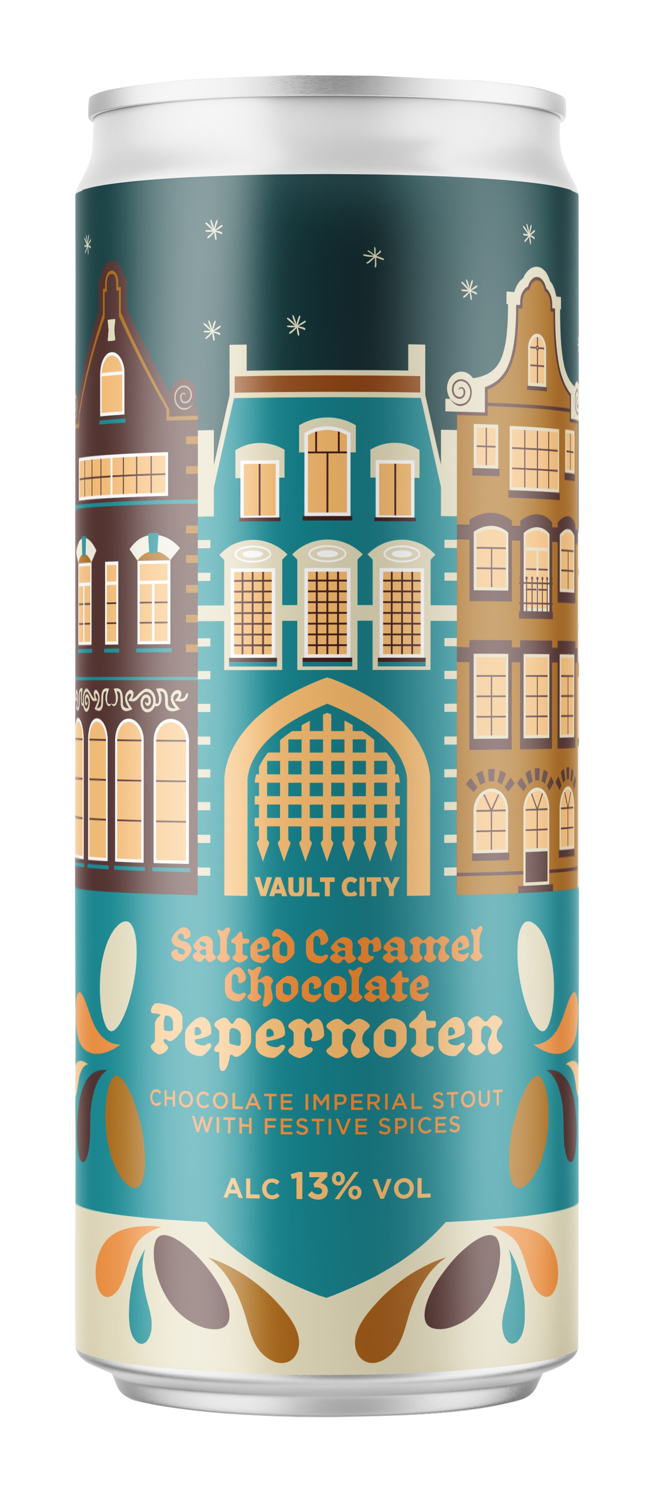 Vault City Salted Caramel Pepernoten Chocolate Imperial Stout With Festives Spices 33cl