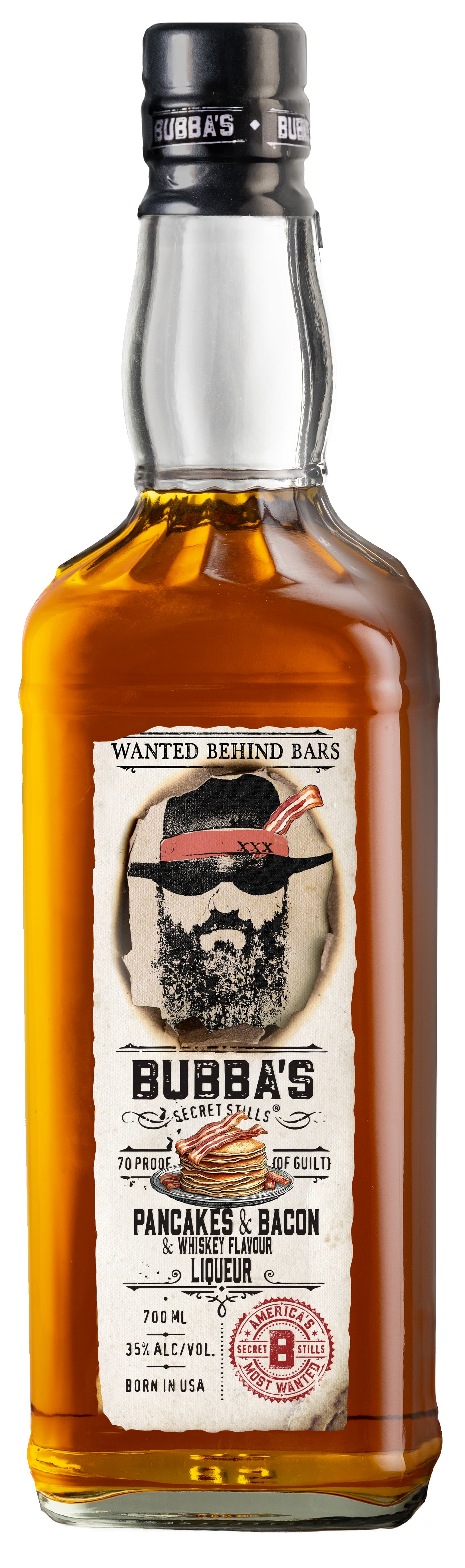 Bubba's Pancakes & Bacon Whiskey 70cl