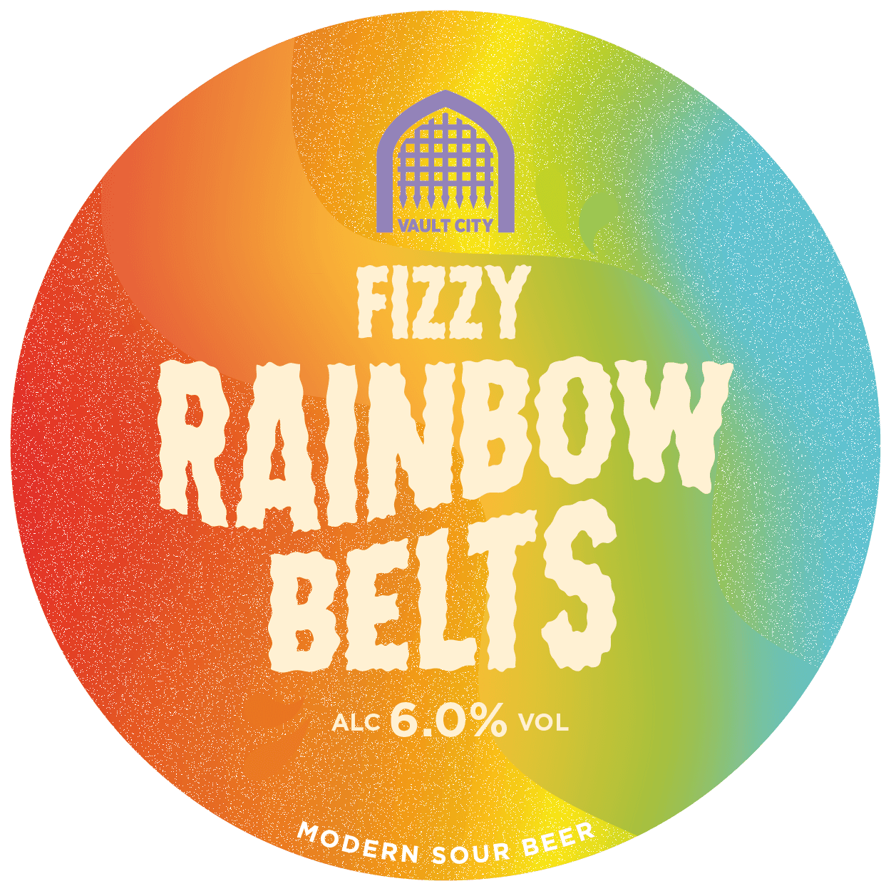 Vault City Fizzy Rainbow Belts Sour 20L