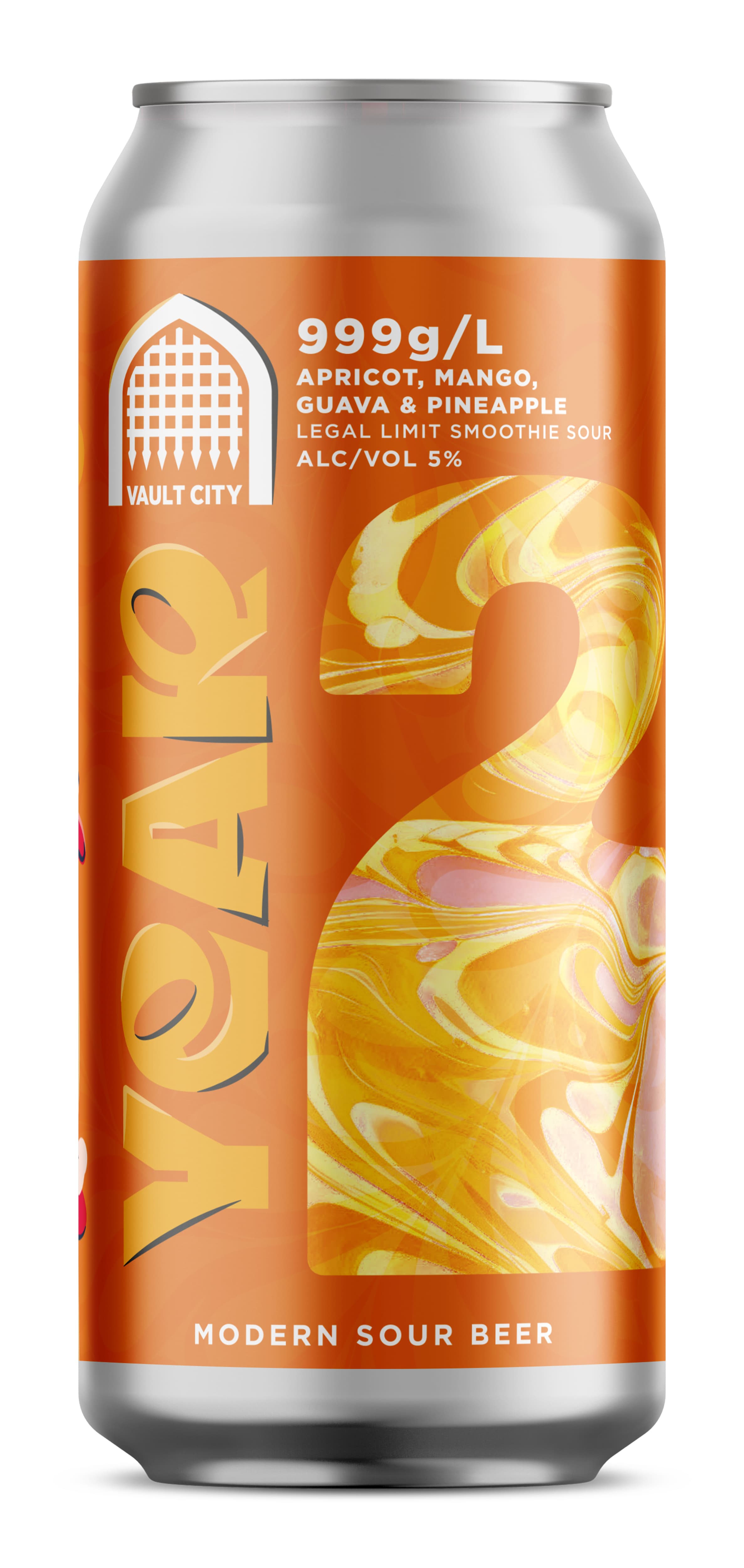 Vault City Year 2 999g/L Apricot Mango Guava & Pineaplle Legal Limit Smoothie Sour