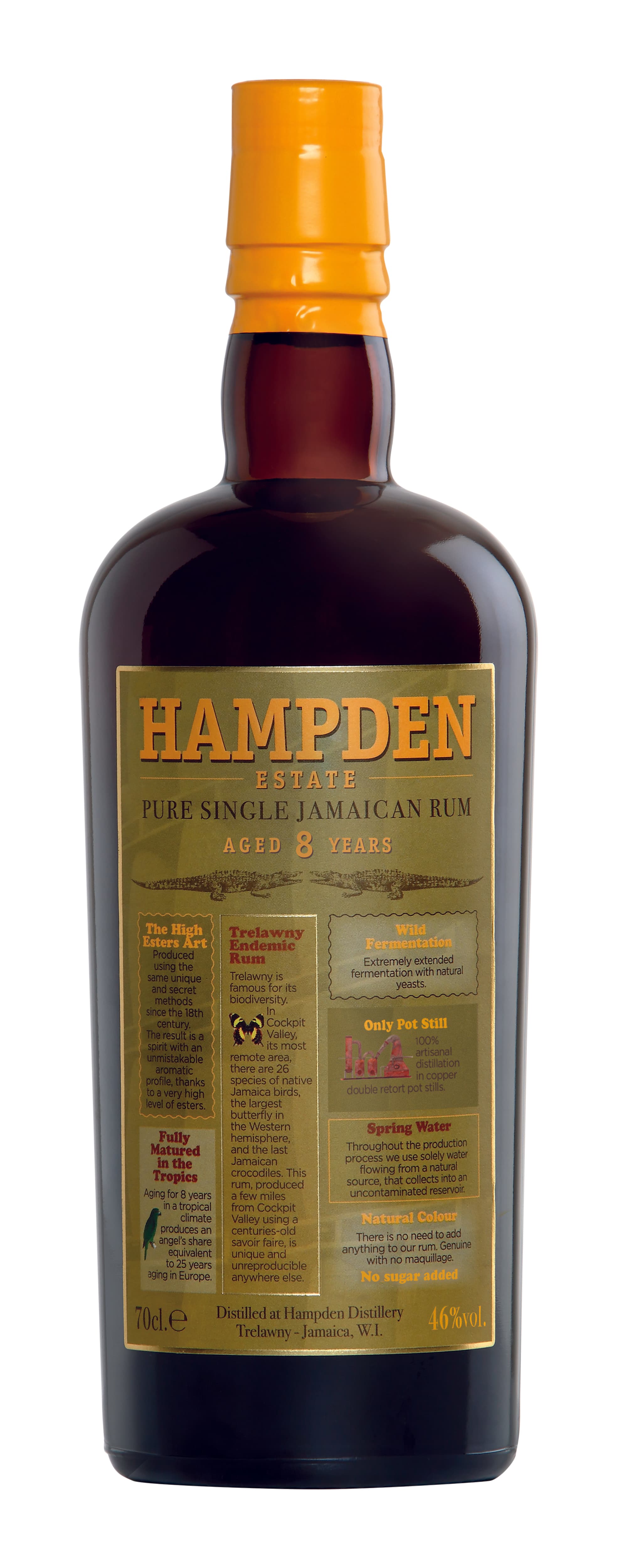 Hampden Estate Pure Single Jamaican Rum 8 YO