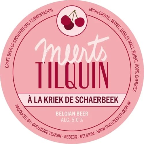 Tilquin Meerts Kriek de Schaerbeek Draft Version 20L KeyKeg