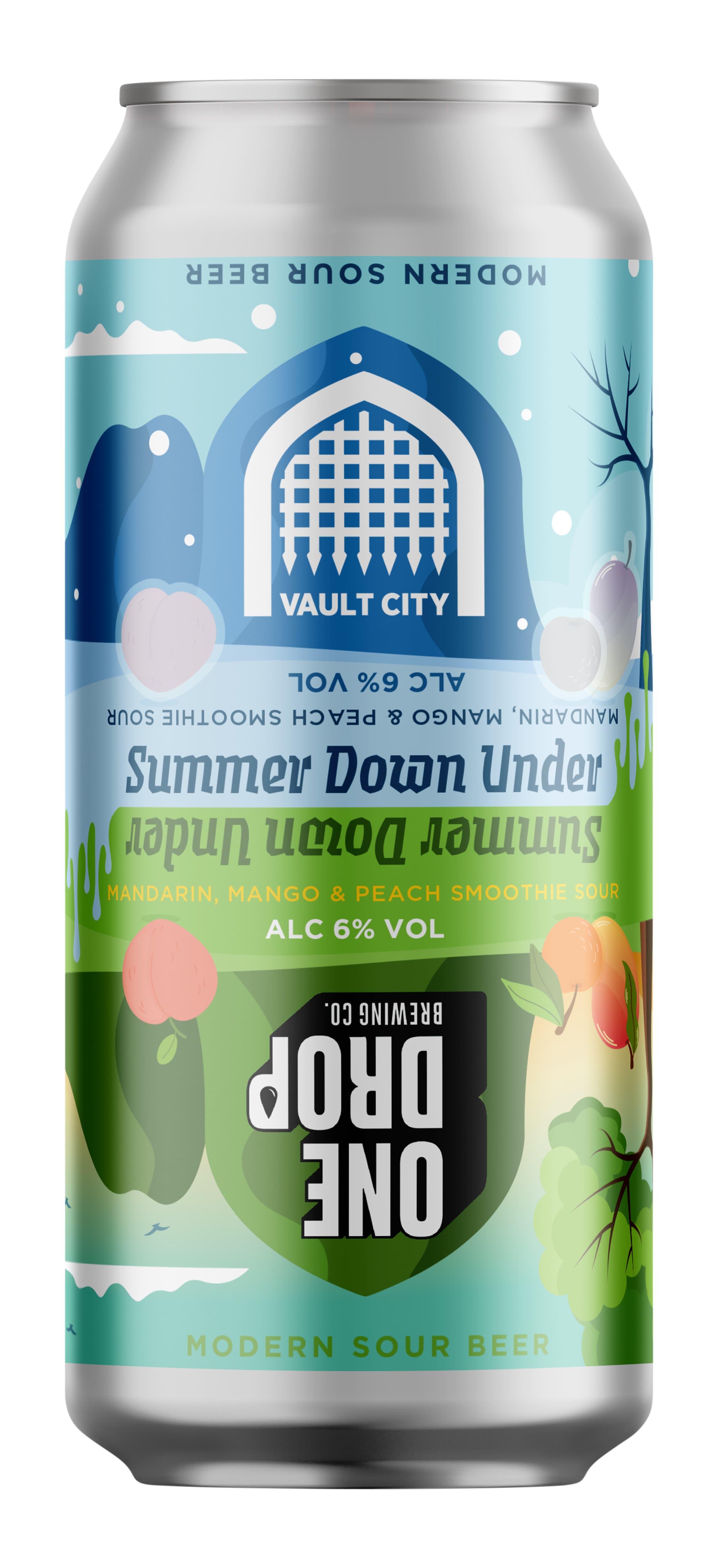 Vault City x One Drop Summer Down Under Mandarin, Mango & Peach Smoothie Sour