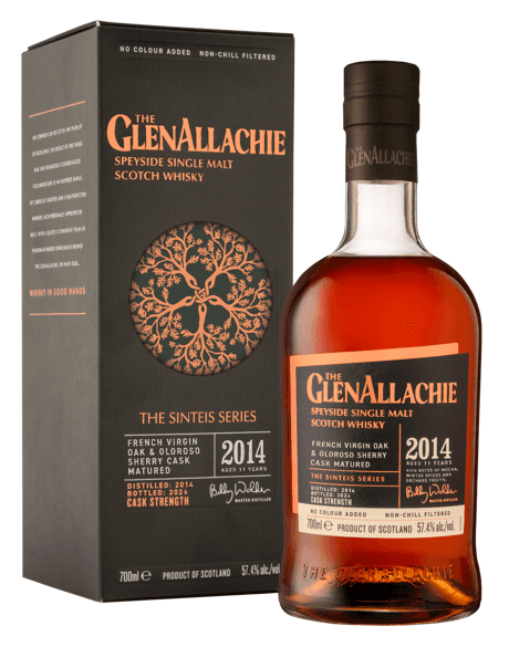 GlenAllachie Sinteis Part III French Oak Single Malt Whisky 