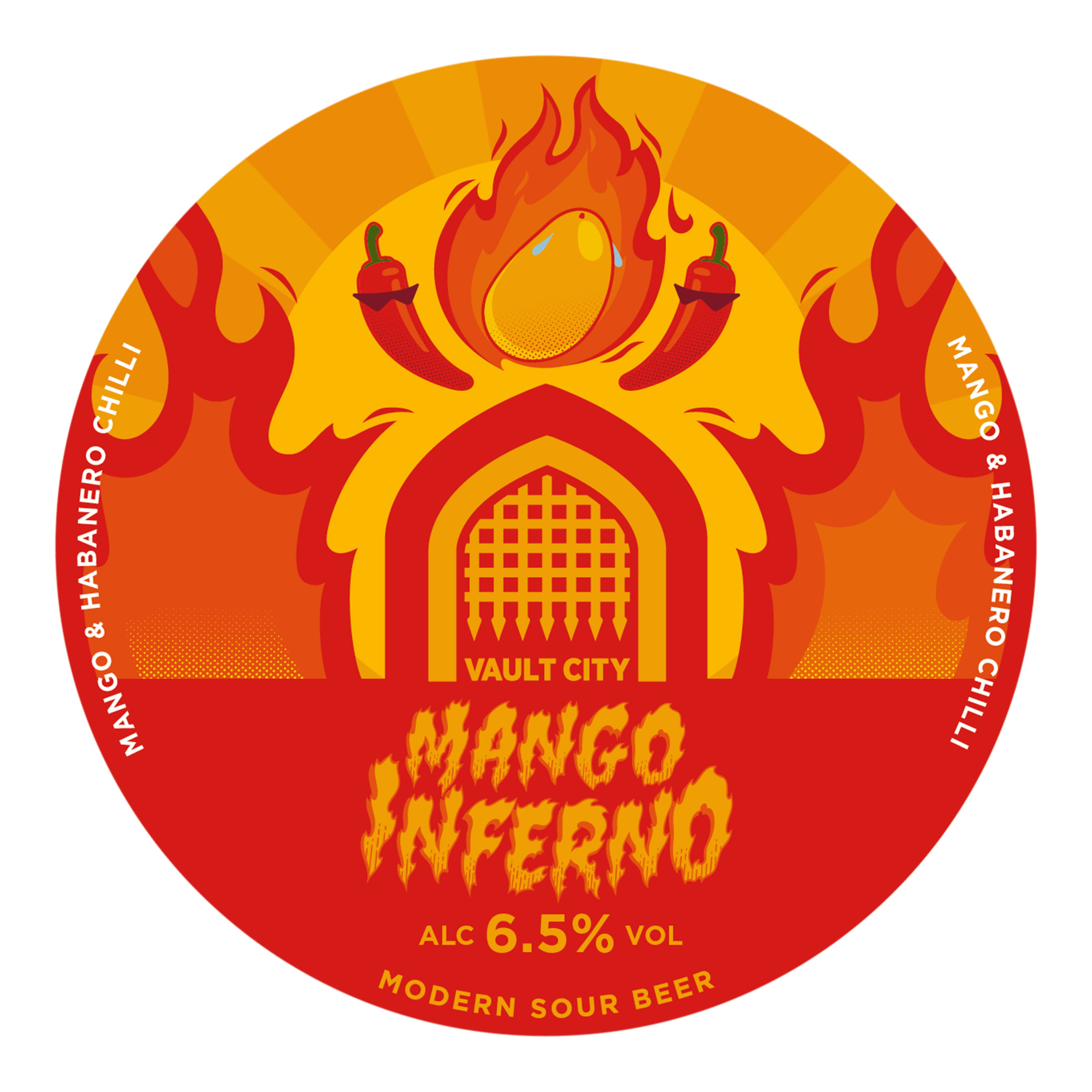 Vault City Mango Inferno 20L KeyKeg
