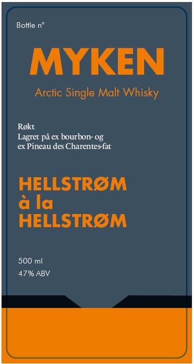 Myken Hellstrøm à la Hellstrøm Single Malt Whisky