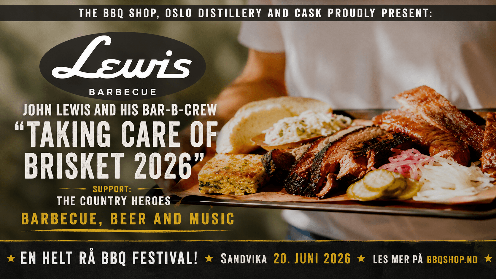 Lewis Barbecue - Sandvika - Vi serverer øl!