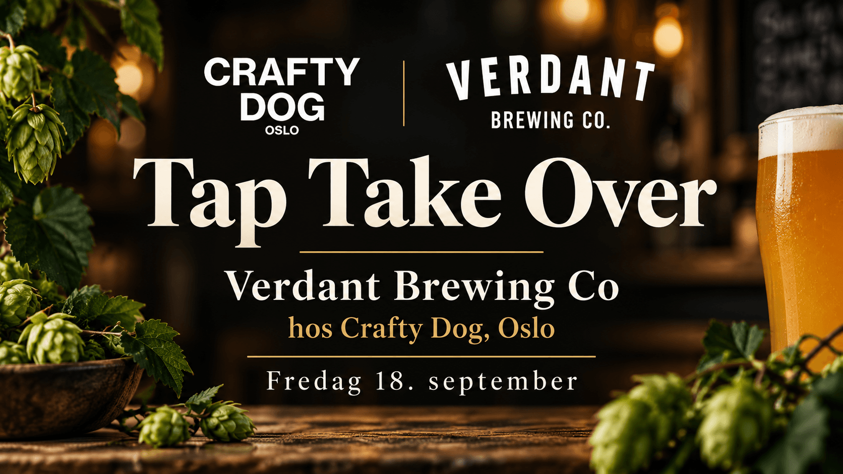 Tap Take Over at Crafty Dog