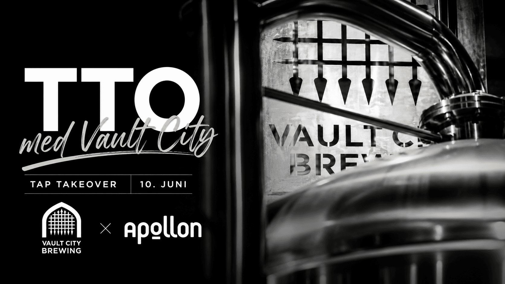 Vault City Tap Takeover Bergen - Apollon