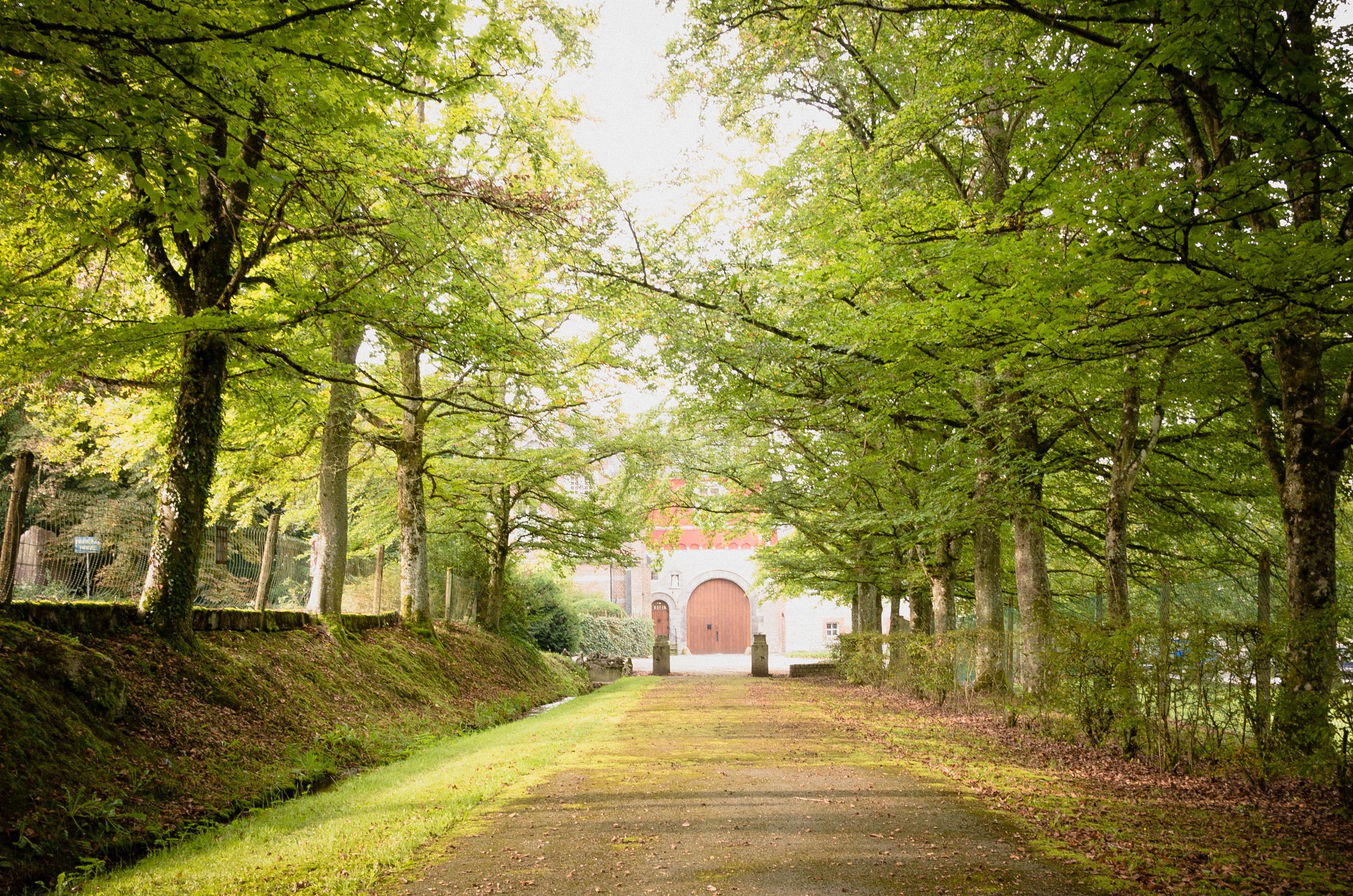 Rochefort klosterets hage.